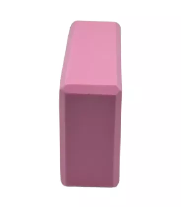 Блок для йоги PowerPlay 4006 Yoga Brick Рожевий