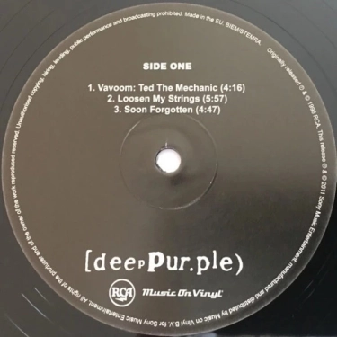 Вініловий диск Deep Purple: Purpendicular-Hq /2LP