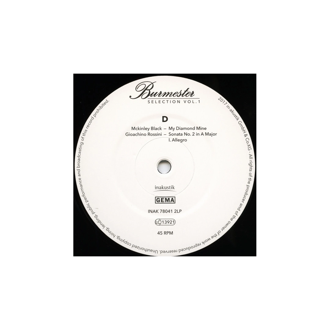 Вініловий диск 2LP Burmester Selection, Vol. I