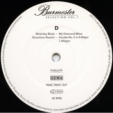 Вініловий диск 2LP Burmester Selection, Vol. I