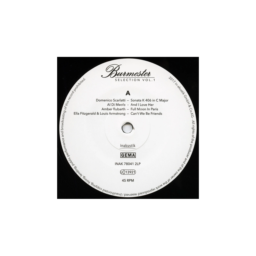 Вініловий диск 2LP Burmester Selection, Vol. I
