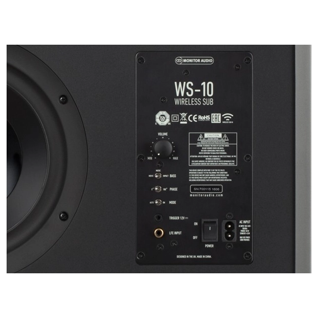 Monitor Audio WS10 Wireless Sub Woofer