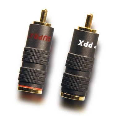 SUPRA PPX RCA PLUG PAIR