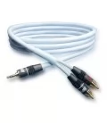 Межблочные кабели SUPRA AUX BILINE MP-2RCA BLUE 1м