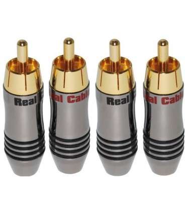 Real Cable Конектор RCA (R6872-2C) до 6 мм.