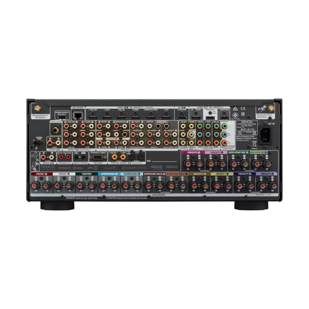 AV Ресівер Denon AVC-A110 8K (13.2 сh) Silver Graphite AV Ресівер Denon AVC-A110 8K (13.2 сh) Silver Graphite
