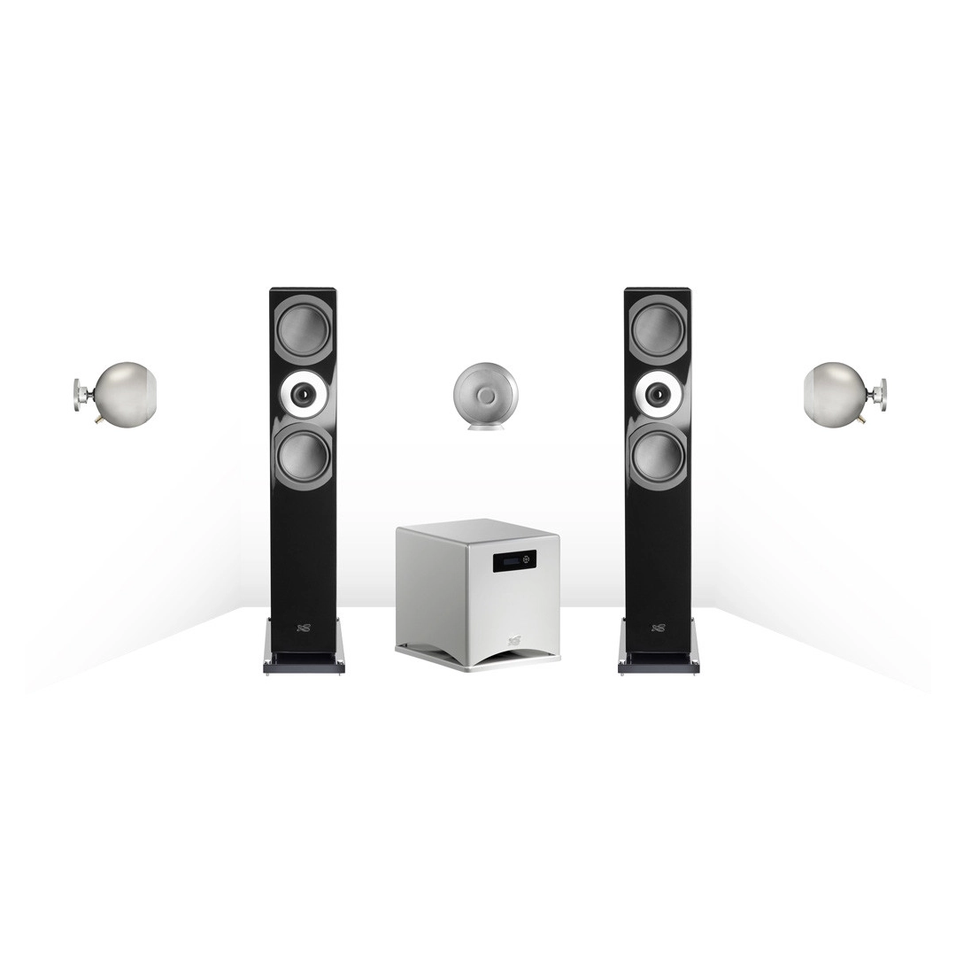 Акустична пара Cabasse Riga on wall version White Акустична пара Cabasse Riga on wall version White