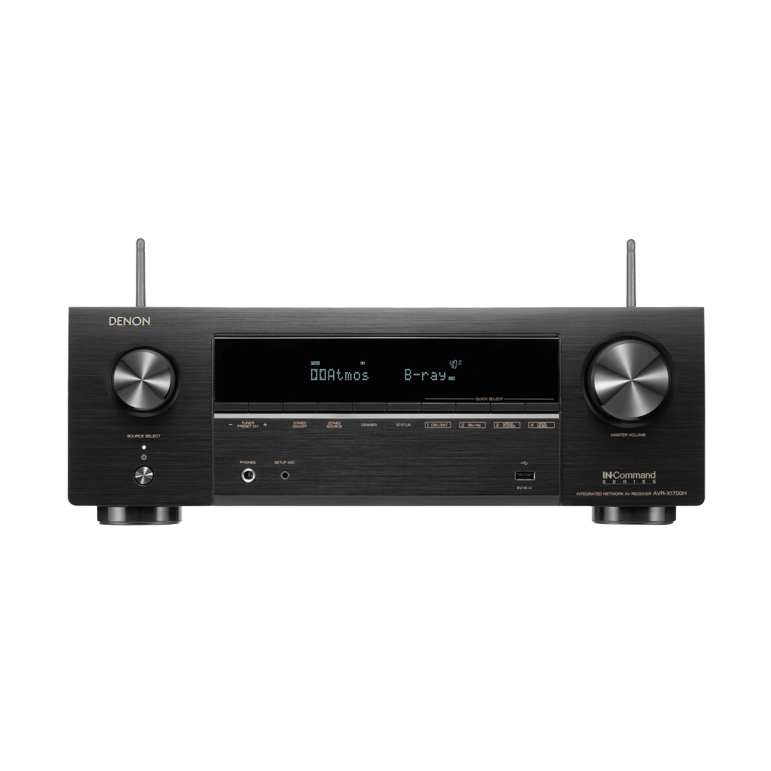 AV Ресівер Denon AVR-X1700H (7.2 сh) Black