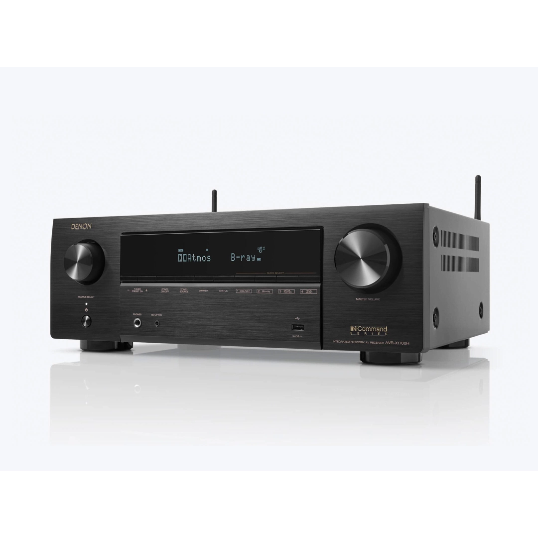 AV Ресівер Denon AVR-X1700H (7.2 сh) Black