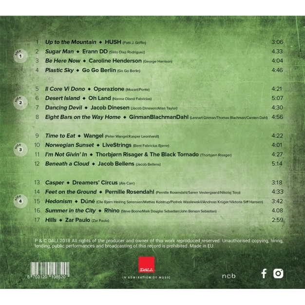 Комплект тестових грамплатівок: DALI LP - Thirtyfive Years (Vol. 5) Комплект тестових грамплатівок: DALI LP - Thirtyfive Years (Vol. 5)