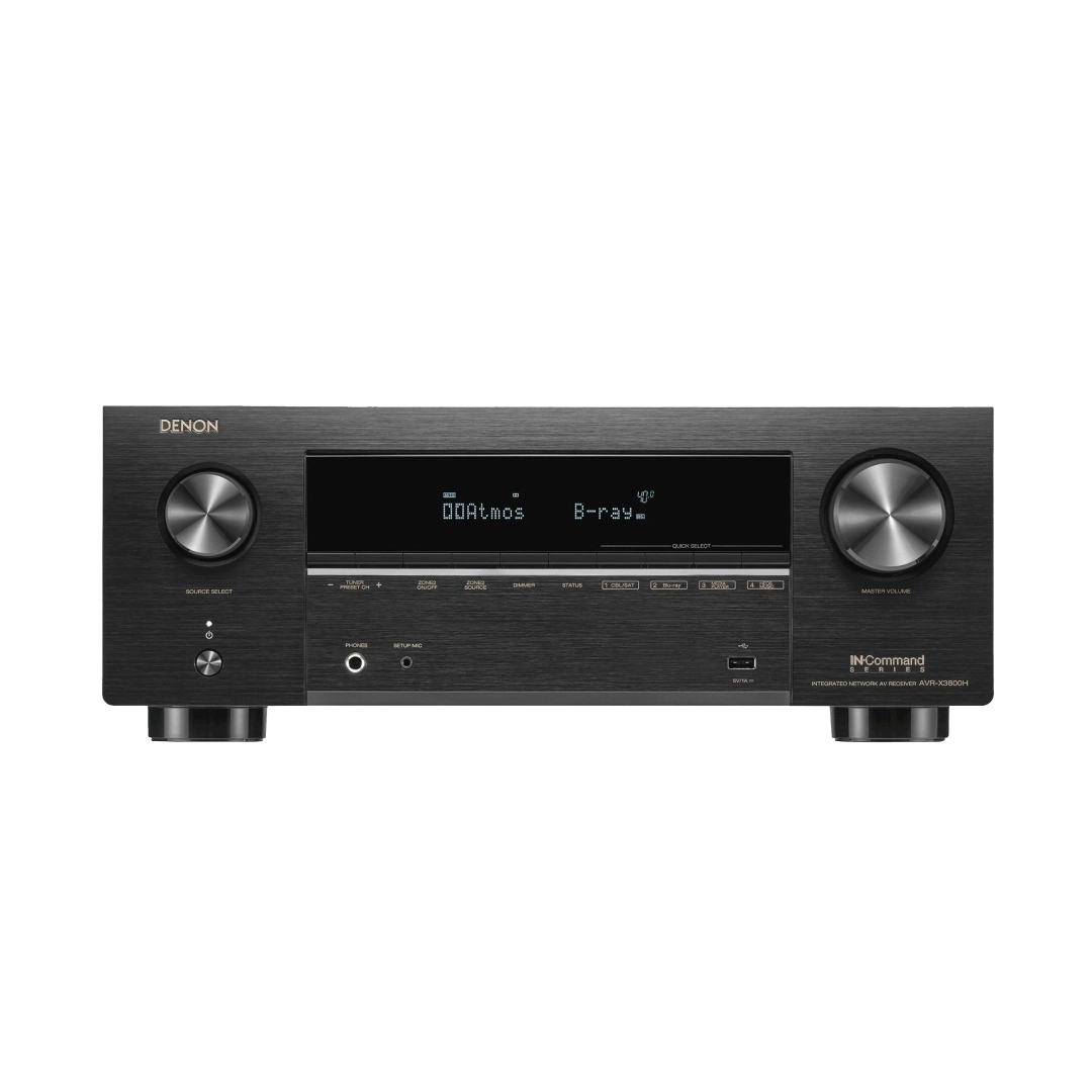 AV Receiver Denon AVC-X3800H 8K (9.4 ch) Black