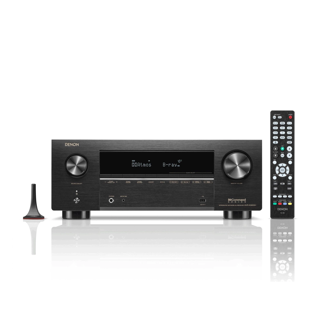 AV Ресівер Denon AVC-X3800H 8K (9.4 сh) Black