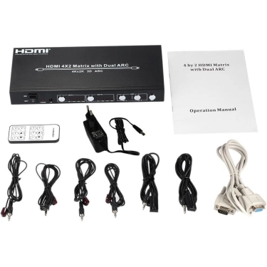 Generic HDM-942U HDMI Matrix 4 2 Switch