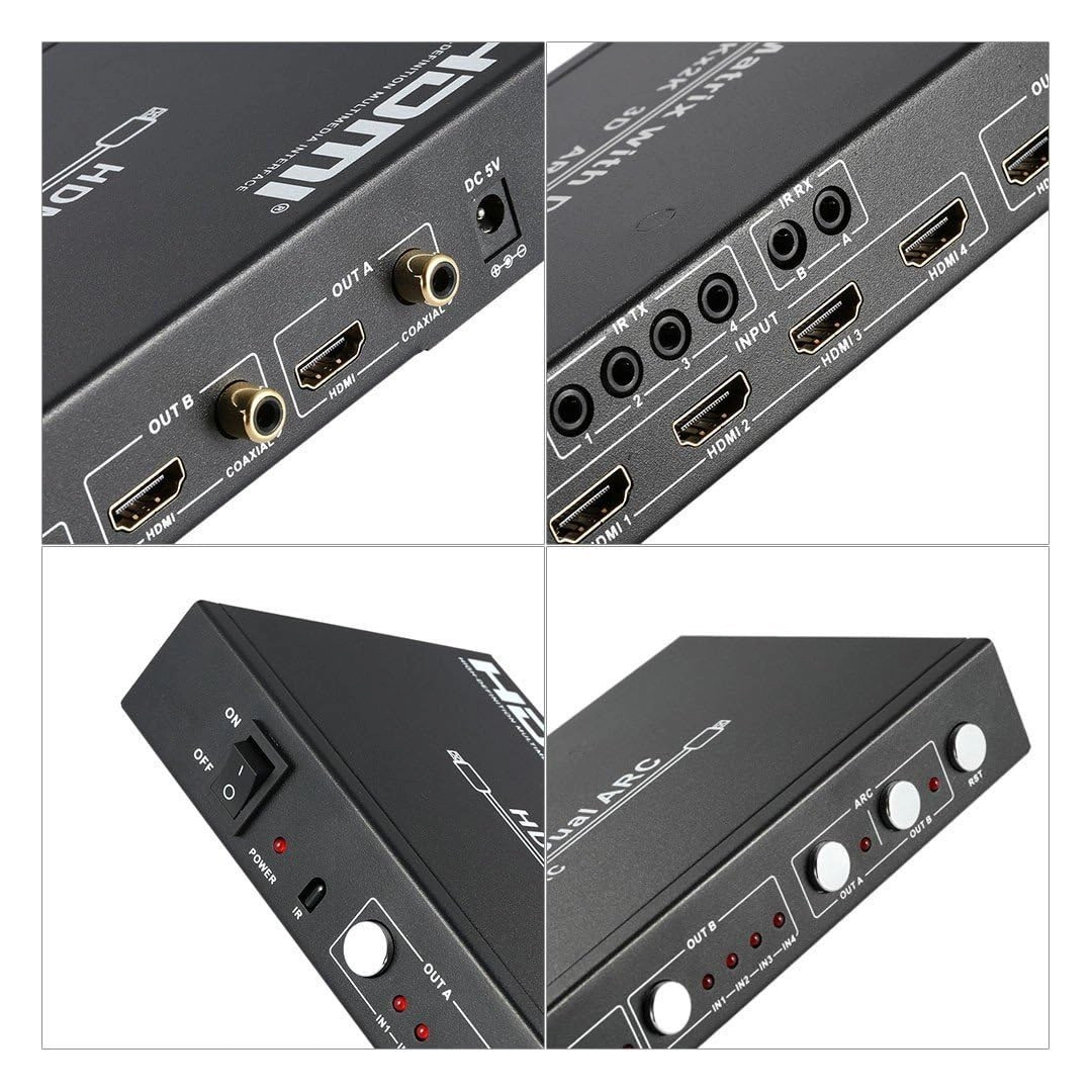 Generic HDM-942U HDMI Matrix 4 2 Switch