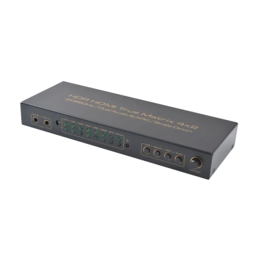 HDMX0014M1 HDMI Matrix HDR HDMI True Matrix 4x2 Switcher Matrix HDMI підтримує HDR