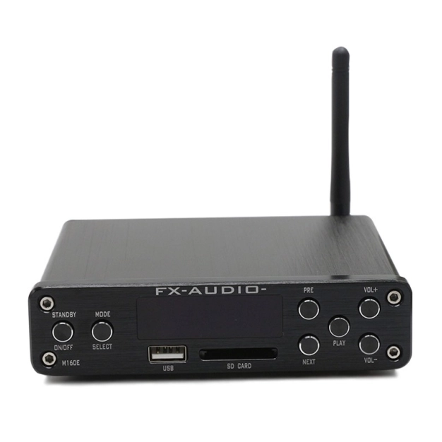 Bluetooth amplifier FX-Audio M-160E 2 x 138 W / 4 Ohm Black