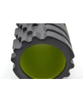 Массажный ролик PowerPlay 4025 Massage Roller Черно-зеленый