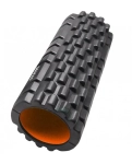 Масажний ролик Power System PS-4050 Fitness Foam Roller Black/Orange