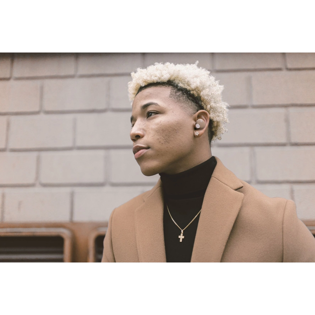 Бездротові навушники Yamaha TW-E7B BEIGE