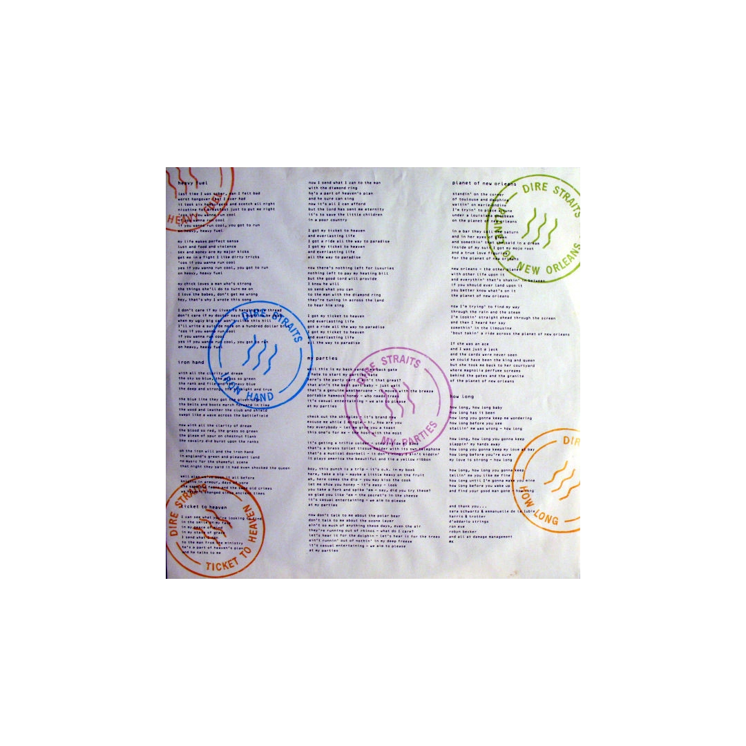 Вініловий диск Dire Straits: On Every Street -Hq /2LP