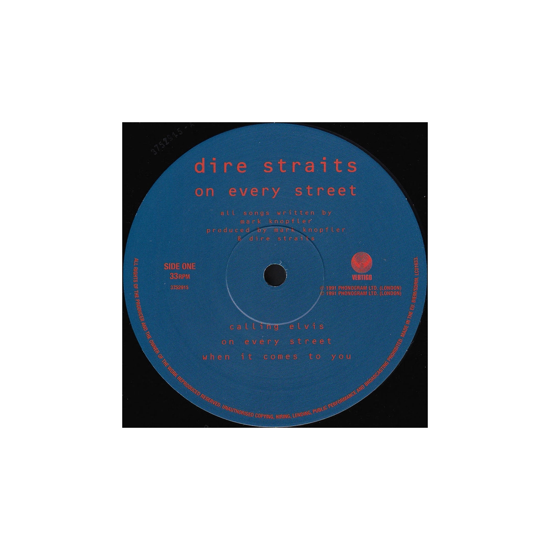 Вініловий диск Dire Straits: On Every Street -Hq /2LP