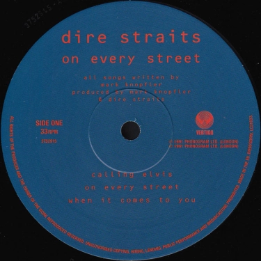 Вініловий диск Dire Straits: On Every Street -Hq /2LP