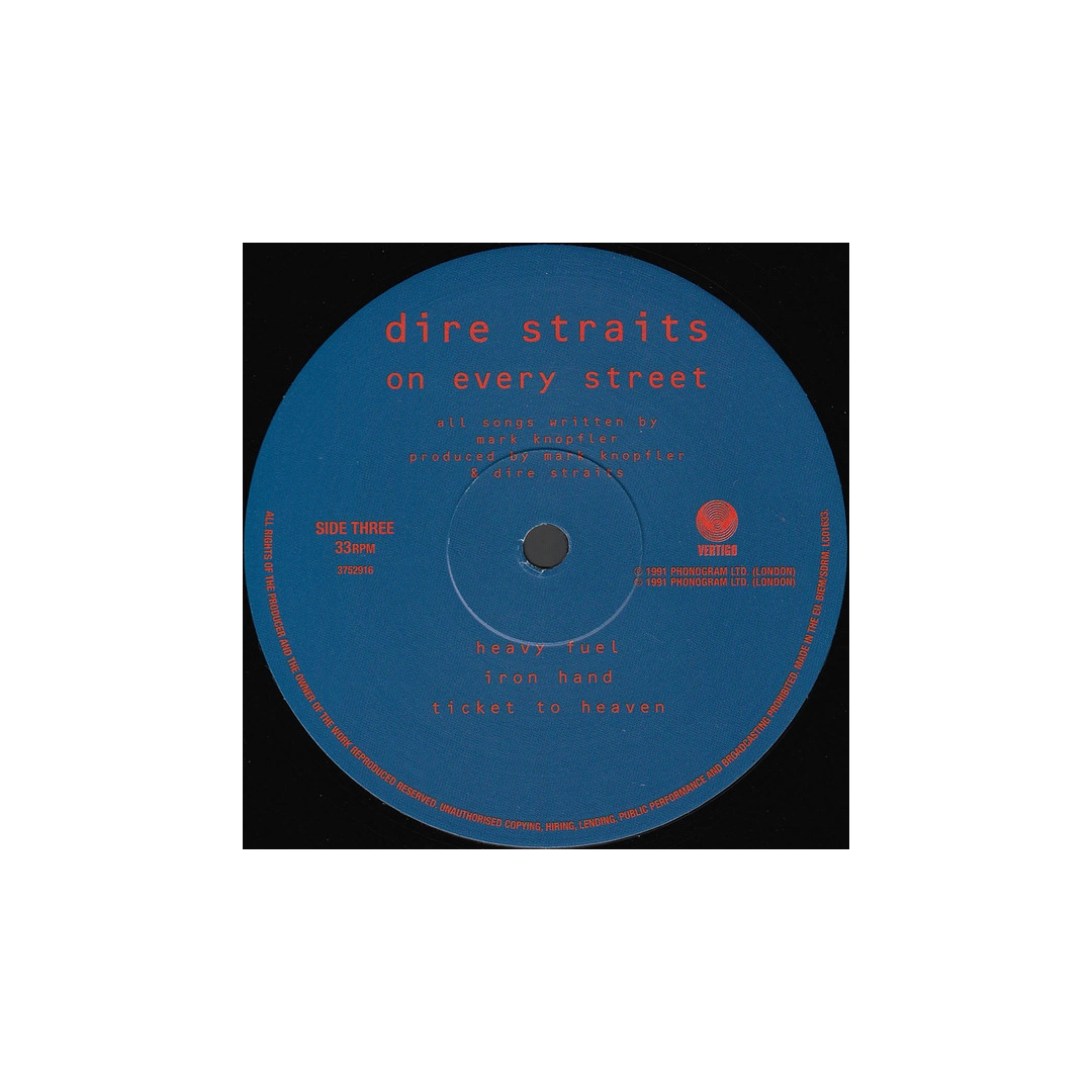 Вініловий диск Dire Straits: On Every Street -Hq /2LP