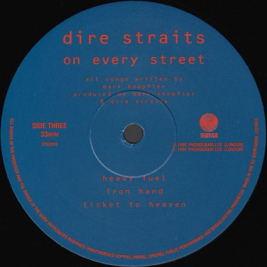 Вініловий диск Dire Straits: On Every Street -Hq /2LP