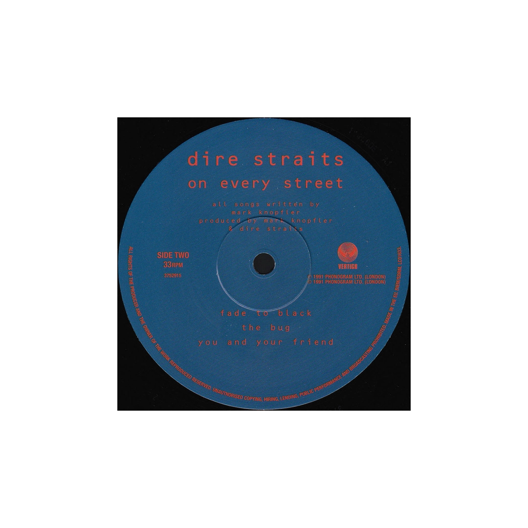 Вініловий диск Dire Straits: On Every Street -Hq /2LP