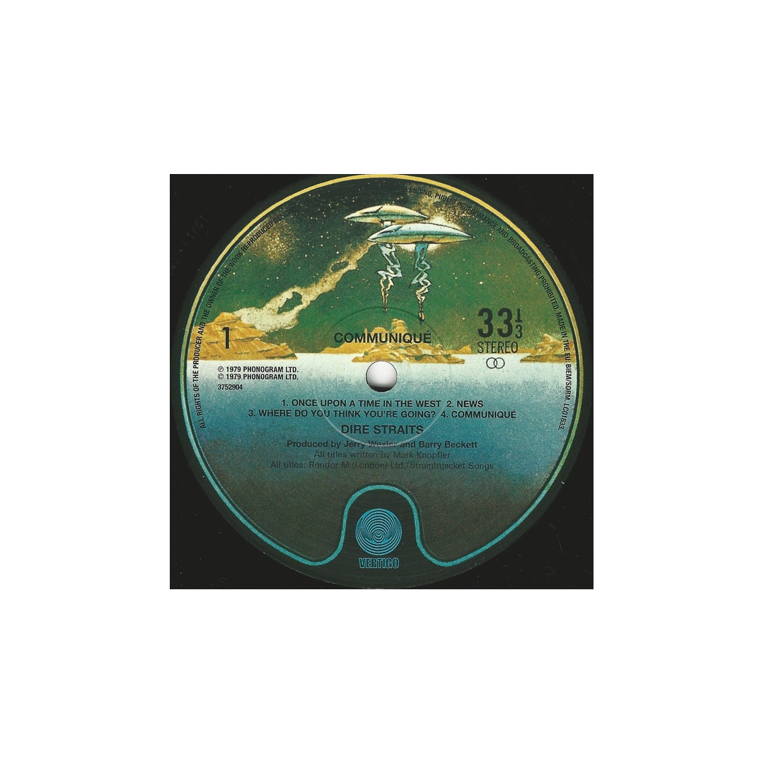 Вініловий диск Dire Straits: Communique -Hq/Download (180g)