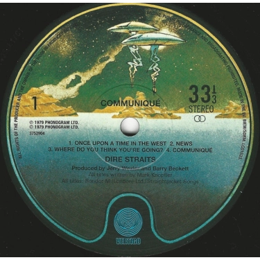 Вініловий диск Dire Straits: Communique -Hq/Download (180g)