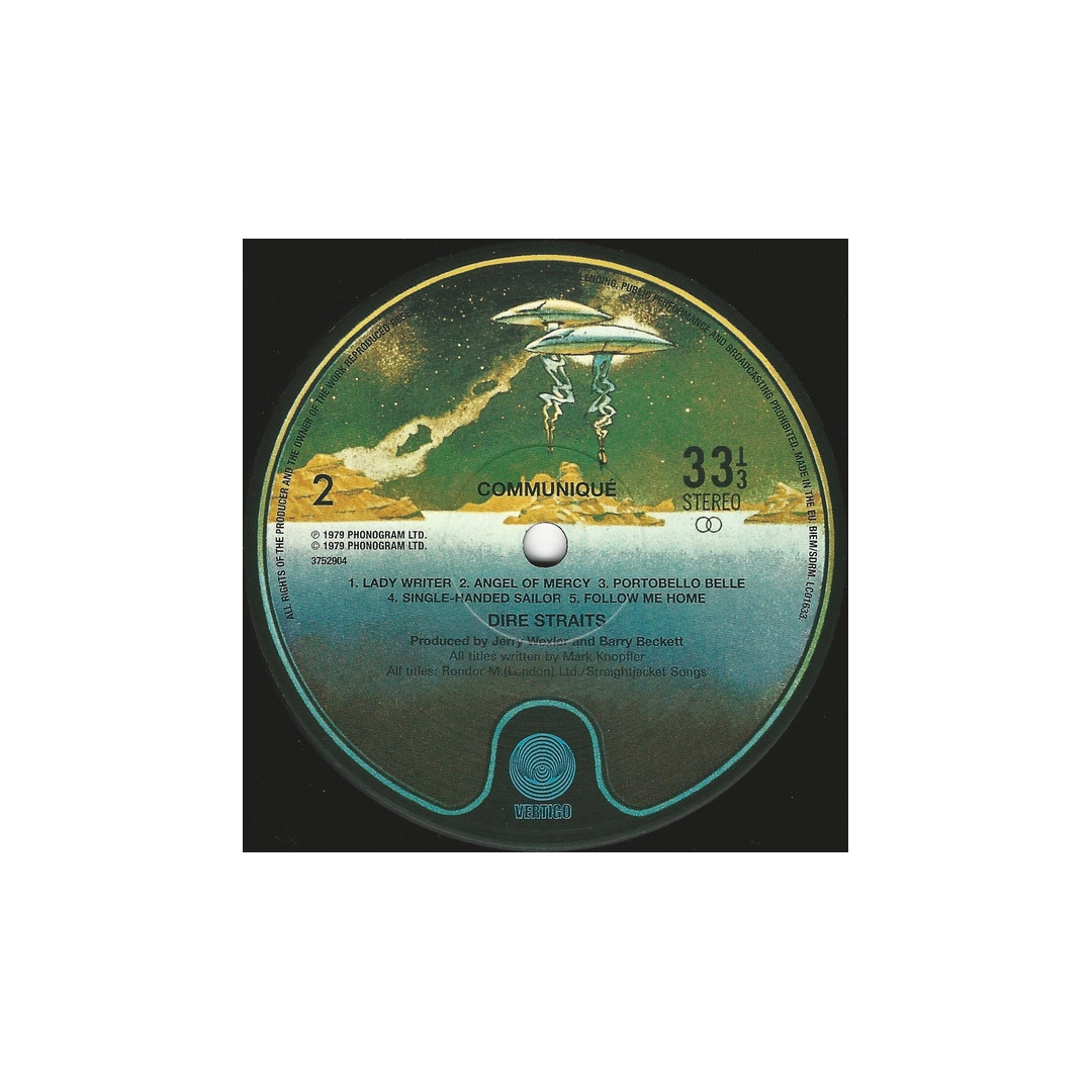 Вініловий диск Dire Straits: Communique -Hq/Download (180g)