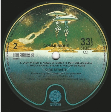 Вініловий диск Dire Straits: Communique -Hq/Download (180g)