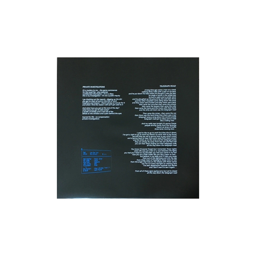 Вініловий диск Dire Straits: Love Over Gold -Rsd