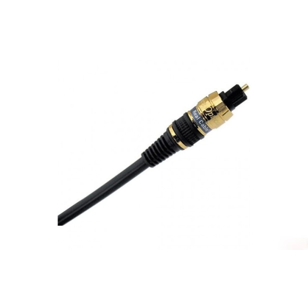 Кабель оптичний: Real Cable OJT60 (3.5mm-toslink) 0.8M
