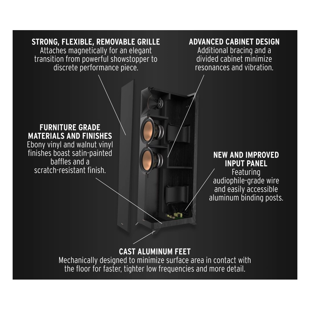 Підлогова акустика Klipsch Reference Premiere RP-8000F II Ebony