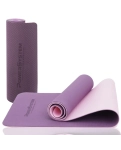 Килимок для йоги та фітнесу Power System PS-4060 TPE Yoga Mat Premium Purple