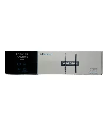 Кронштейн для телевізора UniBracket BZ03-40 фіксований настінний для діагоналей 26-55 дюйма колір чорний