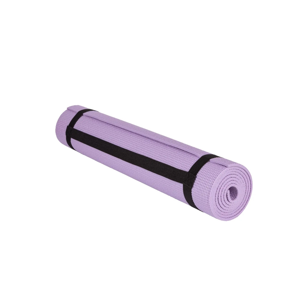 Килимок для йоги та фітнесу PowerPlay 4010 PVC Yoga Mat Лавандовий