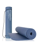 Коврик для йоги и фитнеса PowerPlay 4010 PVC Yoga Mat Темно-синий