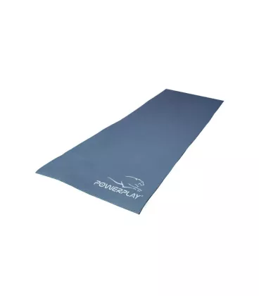 Килимок для йоги та фітнесу PowerPlay 4010 PVC Yoga Mat Темно-синій