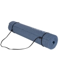 Коврик для йоги и фитнеса PowerPlay 4010 PVC Yoga Mat Темно-синий