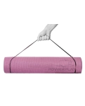 Килимок для йоги та фітнесу PowerPlay 4010 PVC Yoga Mat Рожевий