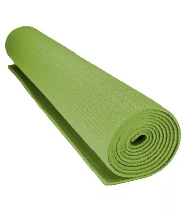 Килимок для йоги та фітнесу Power System PS-4014 PVC Fitness-Yoga Mat Green
