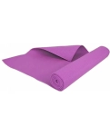 Килимок для йоги та фітнесу Power System PS-4014 PVC Fitness Yoga Mat Pink