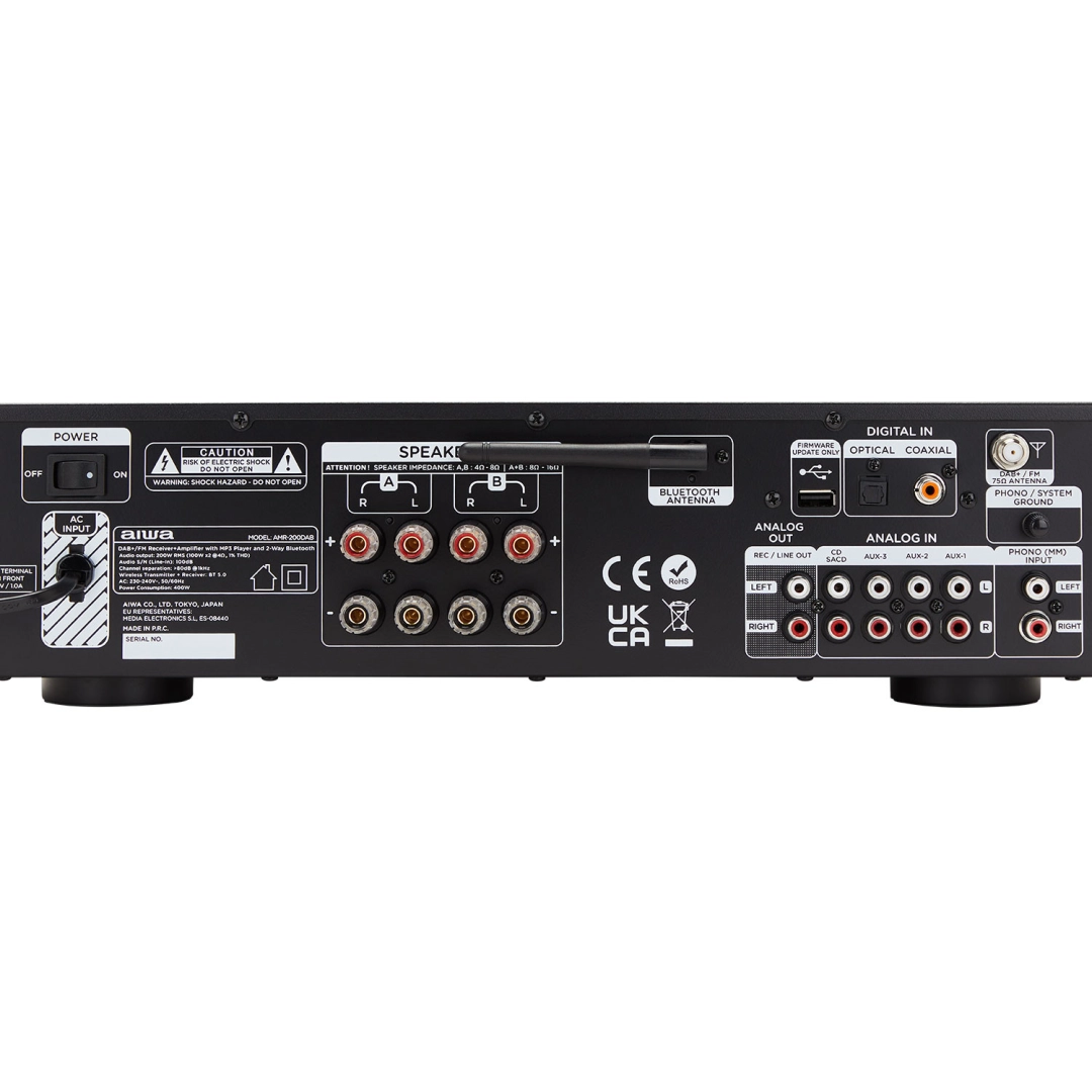 Інтегральний підсилювач Aiwa AMR-200DAB/BK