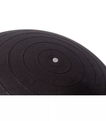 М'яч для фітнесу (фітбол) PowerPlay 4001 Ø65 cm Gymball Чорний + помпа