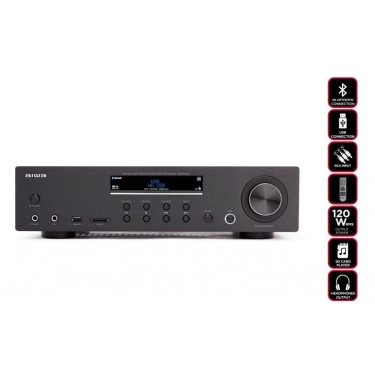 Стерео підсилювач Aiwa AMU-120BTBK
