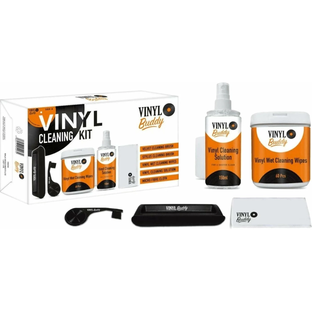 Набір для чищення платівок, голки, звукознімача Vinyl Buddy - Vinyl cleaning KIT Набір для чищення платівок, голки, звукознімача Vinyl Buddy - Vinyl cleaning KIT
