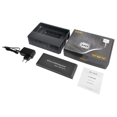 AirBase K-SP14 HDMI V1.4 Splitter 1x4